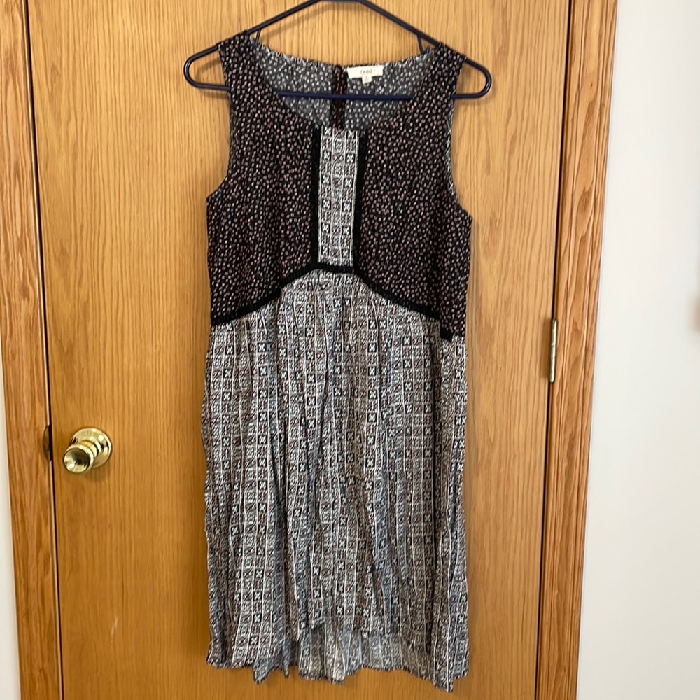 Boutique dress with high low hem